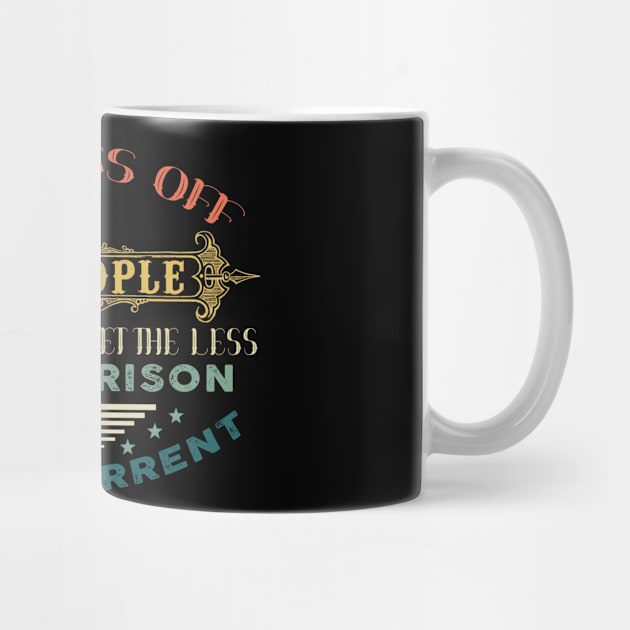 DON'T Piss Of old people Older We Funny Vintage Gift Quotes by Shapely Galaxy.